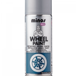 Minos Spray Σπρέι Βερνίκι για Ζάντες-Τροχούς Αυτοκινήτου Μεταλλικό Βερνικόχρωμα 400ml 92209