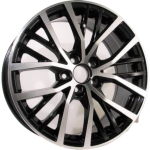 VW STYLE 952 5X100/5X112 Black Face Machined REPLICA 17" 18"