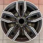 BMW STYLE 10673 5X120 Black Matt Face Machined REPLICA