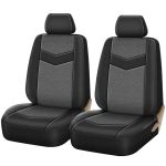 Auto Gs Μπροστινά Καλύμματα Αυτοκινήτου 2τμχ Πολυεστερικά Grand Prix All In One Γκρι