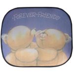 Ηλιοπροστασία Αυτοκινήτου Για Τα Πλαϊνά Τζάμια For Ever Friends 45x36cm 4617 2 Τεμάχια