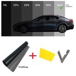 Αντιηλιακή μεμβράνη φιμέ Solar Light Black 75x300cm (60%) Automax 4695