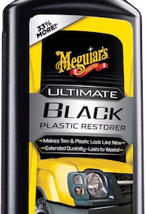 Meguiar's  Ultimate Black Plastic Restorer ΚΡΕΜΑ ΕΠΑΝΑΦΟΡΑΣ ΜΑΥΡΩΝ ΕΞΩΤΕΡΙΚΩΝ ΠΛΑΣΤΙΚΩΝ  473 ML