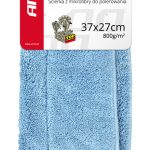 AMIO Απορροφητική πετσέτα μικροϊνών 37x27 AMIO-01620, 800γρ/m2, μπλε
