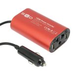 Swiss Drive Inverter Αυτοκινήτου 150W για Μετατροπή 12V DC σε 230V AC με 2xUSB Κωδικός: PIN150W