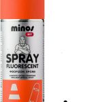 Minos Spray Σπρέι Βαφής Fluorescent Paint Πορτοκαλί 400ml, 91981