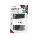 CARTECH ΡΑΦΤΟ ΚΑΛΥΜΜΑ ΤΙΜΟΝΙΟΥ ΜΑΥΡΟ  MICROFIBER LEATHER 10,5 EK ΜΑΥΡΟ-ΜΠΛΕ-ΚΟΚΚΙΝΟ LG 40 ΕΚ, 18962
