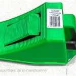 Auto Gs Τάκος Ρόδας Αυτοκινήτου Πλαστικός Πράσινος  Με Φρένο 42171 1 Τεμάχιο