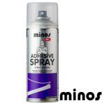 MINOS ADHESIVE SPRAY Κόλλα σε spray γενικής χρήσης για ισχυρή και μόνιμη συγκόλληση
