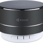 Kisonli LED-804 Ηχείο Bluetooth 3W με Ραδιόφωνο Μαύρο