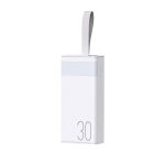 Power Bank 30000mAh 22.5W με 2 Θύρες USB-A και Θύρα USB-C Power Delivery Λευκό