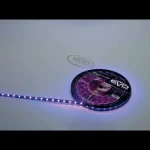 SUΜΕΧ Διακοσμητικός Φωτισμός Led Ταινία Αδιάβροχη Με Σιλικόνη 12Volt 5m Βιολετί EV93288 - 0031448