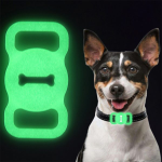 Θήκη Σιλικόνης Sonique Soft Touch για Κολάρο Κατοικιδίου Φωσφοριζέ