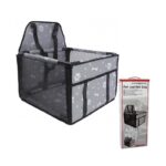 SwissDrive Αδιάβροχη Τσάντα Μεταφοράς Σκύλου και Γάτας για Αυτοκίνητο - Γκρι