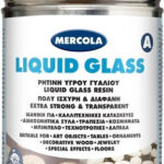 Mercola Liquid Glass Ρητίνη Υγρού Γυαλιού 2 Συστατικών 1000gr