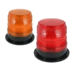 Φάρος σήμανσης LED 12V-24V (ΜΑΓΝΗΤΙΚΟΣ & ΒΙΔΩΤΟΣ) ΠΟΡΤΟΚΑΛΙ