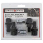 Αντικλεπτικά μπουλόνια για γνήσιες αλουμινίου ζάντες Citroën και Peugeot. 12x1,25 L37