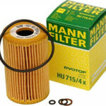 Mann Filter Φίλτρο Λαδιού Αυτοκινήτου HU715/4X