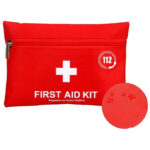 Autoline Φαρμακείο Αυτοκινήτου Τσαντάκι με Εξοπλισμό Κατάλληλο για Πρώτες Βοήθειες