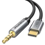 Cabletime Καλώδιο USB-C σε 3.5mm AUX CT-C160-PU31-CMAUDIO-S1.8 1.8m Μαύρο