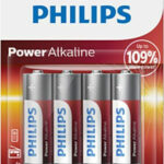 Philips Power Αλκαλικές Μπαταρίες AA 1.5V 4τμχ