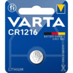 Varta Μπαταρία Λιθίου Ρολογιών CR1216 1τμχ