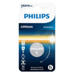 Philips Cr2016 Μπαταρία Λιθίου Ρολογιών CR2016 3V 1τμχ