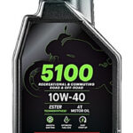 Motul 5100 4T 10W-40 Ημισυνθετικό Λάδι Μοτοσυκλέτας για Τετράχρονους Κινητήρες 1lt