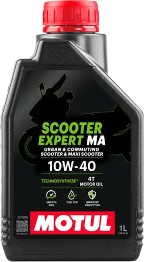 Motul Scooter Expert 4Τ MA 10W-40 Ημισυνθετικό Λάδι Μοτοσυκλέτας για Τετράχρονους Κινητήρες 1lt