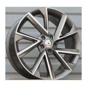 Skoda Style 181 7.5x18 5x112 ET43 Gun Metal Face Machined