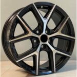 Toyota Style 148 7x17 5x114.3 ET45 Black Face Machined