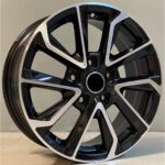 Toyota Style 177 7x17 5x114.3 ET45 Black Face Machined