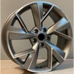 Skoda Style 211 7x18 5x112 ET43 Gun Metal Face Machined