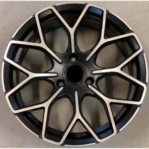 Smart Style 1449 7.5x17 3x112 ET25 Black Matt Face Machined