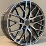 Audi Style 1349 8x18 5x112 ET35 Gun Metal Face Machined