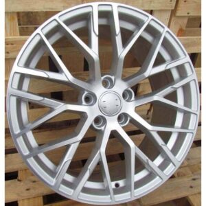 Audi Style 1349 8x18 5x112 ET35 Silver Face Machined