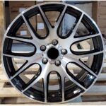 Audi Style 135 8x18 5x112 ET35 Black Face Machined