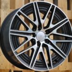 Mercedes Style 102 7.5x18 5x112 ET40 Black Face Machined