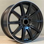 Mercedes Style 1061 8.5x19 5x112 ET43 Black Matt Lip