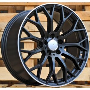 Mercedes Style 1180 8x19 5x112 ET40 Black Matt Lip