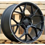 Mercedes Style 120 8x18 5x112 ET42 Black Satin Lip