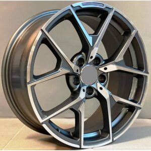 Mercedes Style 137 8.5x18 5x112 ET45 Gun Metal Face Machined