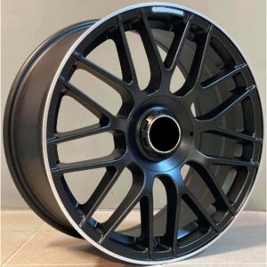Mercedes Style 912 8x18 5x112 ET35/45 Black Matt Lip