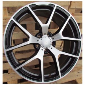 Mercedes Style 933 8.5x18 5x112 ET35 Black Face Machined