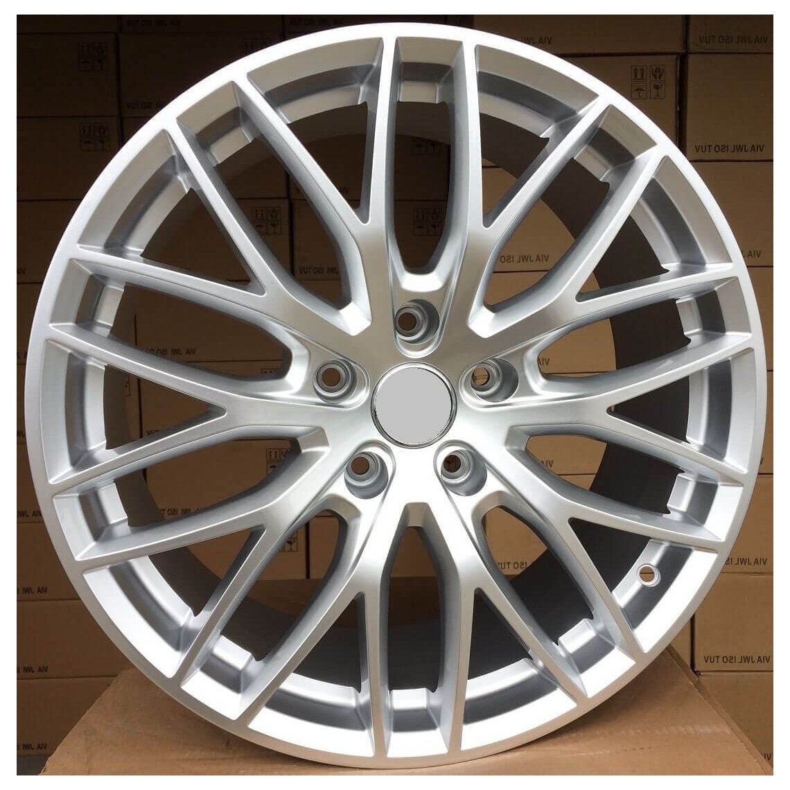 Audi Style 1087 9×20 5×112 ET35 Silver Hyper
