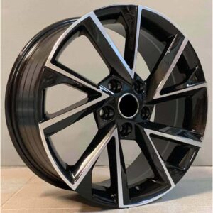 Skoda Style 181 6.5x16 5x112 ET40 Black Face Machined