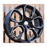 Skoda Style 791 6.5x16 5x112 ET40 Black Face Machined