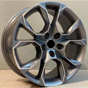 Skoda Style 791 6.5x16 5x112 ET40 Gun Metal Face Machined