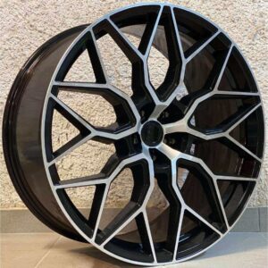Vossen Style 1604 8x18 5x112 ET40 Black Face Machined