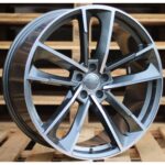Audi Style 1329 9x20 5x112 ET35 Gun Metal Face Machined
